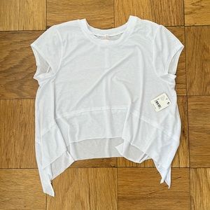 Free People Tempo Short-Sleeve Top